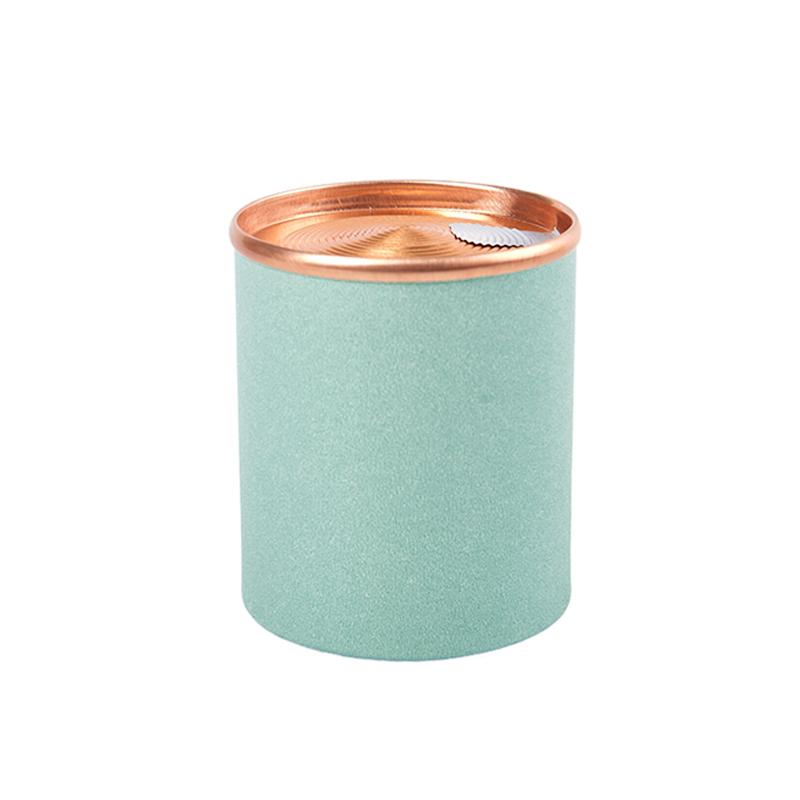 

1 шт. Мини одноразовый герметичный органайзер для кофе и чая, переносной контейнер для путешествий, герметичная банка для чая, банка для хранения конфет светло-синий