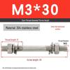 304 Stainless Steel Double-Headed Screw & Nut Set