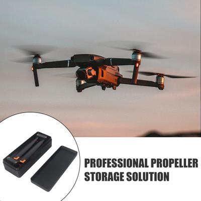 Estojo de Armazenamento para Hélices DJI Mini 5 Pro Suporte Portátil de Plástico para 4 Hélices À Prova de Choque Resistente a Arranhões Caixa de Viagem para Acessórios de Drone