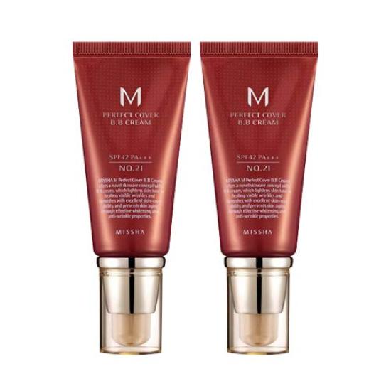 

MISSHA M Perfect Cover BB Cream Набор из 2 SPF42 50 мл (нет. 21) PA++ [продукт]