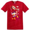 Abstract Art Portrait T Shirt Colorful Graphic Design Unique Tee