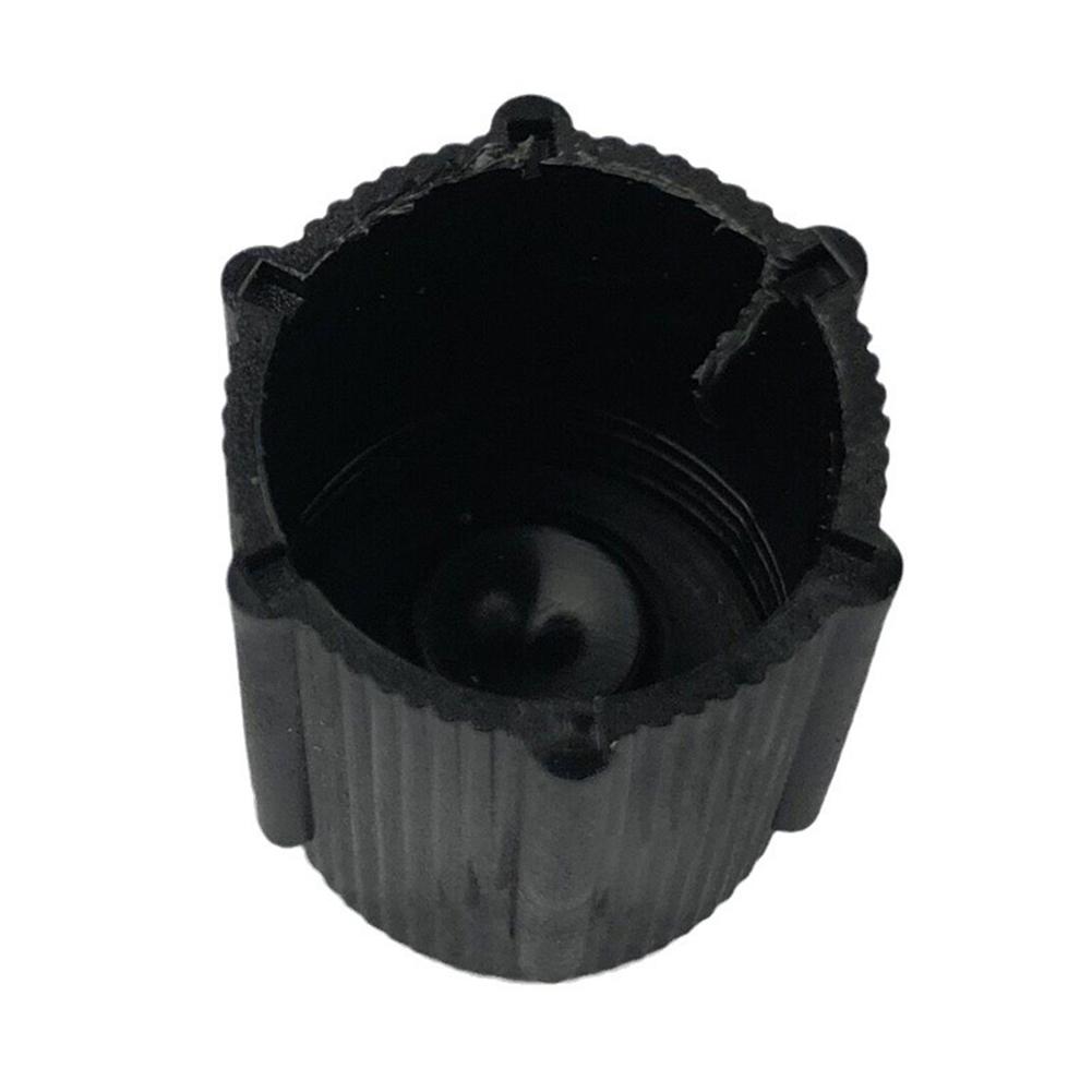 2pcs Car Air Conditioning Service AC Charging Port Valve Dust Cap Replacement Dust Covers Car AC Valve Cap Kit