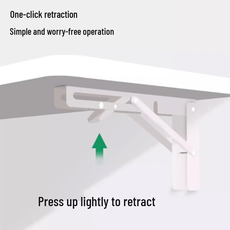 Hopfällbar väggmonterad köksförvaringshylla