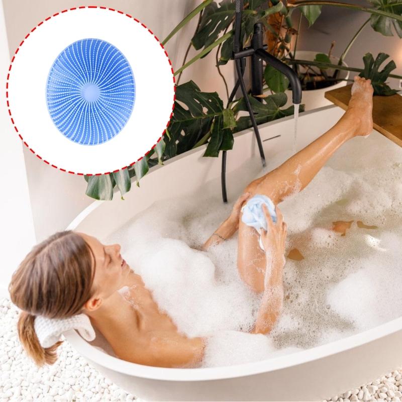 Double Side Face Cleansing Brush Soft Silicone Bristles Sensitive Skin Friendly Traveling size Easy cleaning Facials Exfoliator