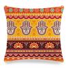 Seamless Lace Ethnic Style Digital Printing Short Plush Pillow Covers For Car Sofa Office Cushion Cover Home Goods 60X60Cm