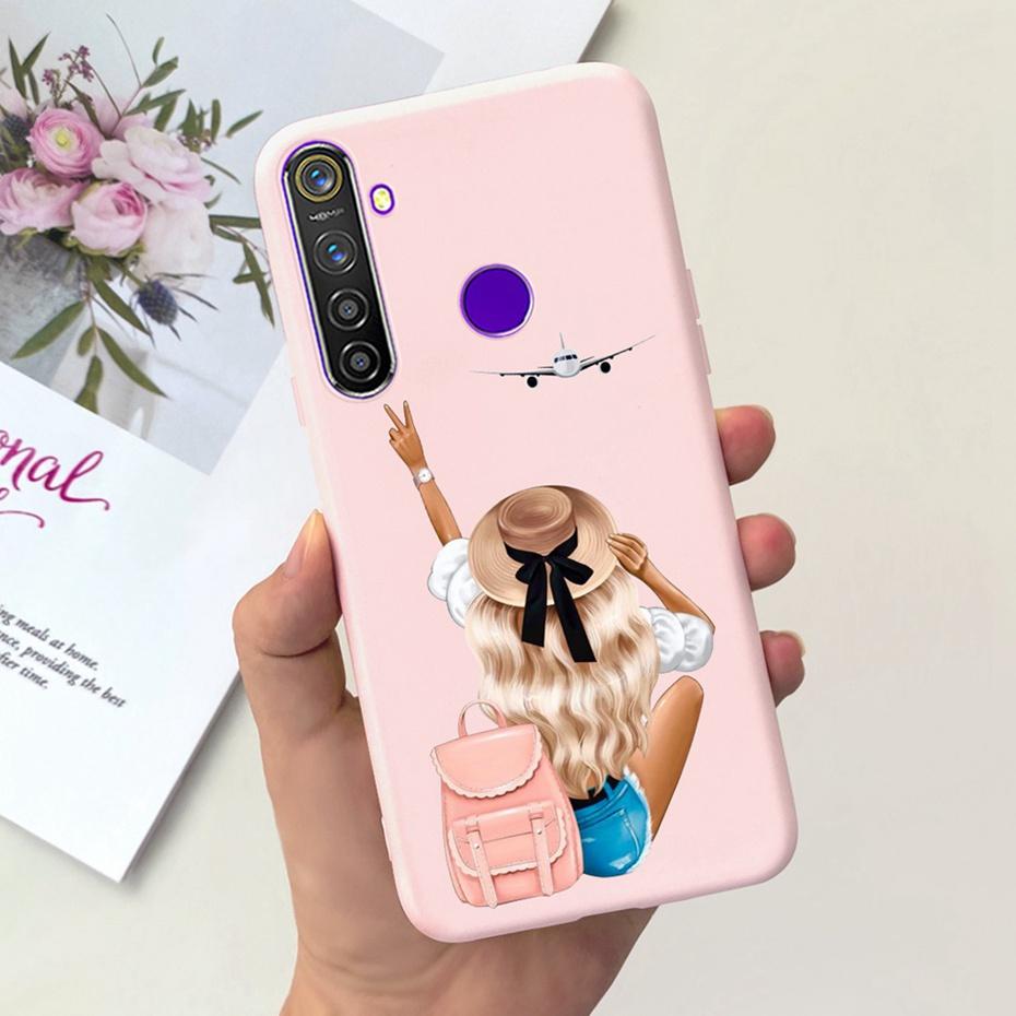 Fashion Case For Realme 5 Pro 5i 5s Soft Silicon Protective Cover For Realme5 5 i 5Pro Jelly Phone Cases