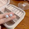 4mm-12mm Imitation Pearl Stud Earring for Women Korean Sweet Temperament Ear Jewelry Accessories Wedding Gift