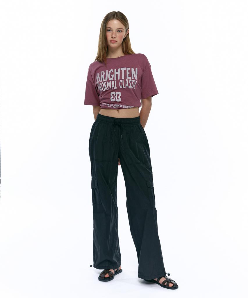 Beulaiteun Tilda Parachute Pants Black