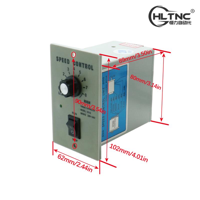 40W Micro AC Motor 1Phase 220v 50/60hz Asynchronous Motor Induction Motor Shaft 12mm For Packaging Machine With Speed Regulator