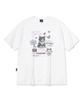 CPGN STUDIO Kitten Garden White Short Sleeve Tee