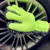 Anti-Scratch Car Washing Gloves Thick Cleaning Glove 5-Finger Design Washing Mitt  Auto Detailing