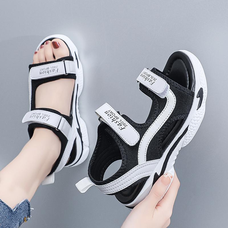 Letní dívčí lehké venkovní ležérní sandály Dámské plážové boty Pantofle pro dívky