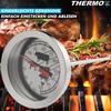 THERMOX Meat Thermometer Grill Steak Roast Oven Thermometer Stainless Steel