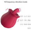 Weibliches Spielzeug Rose Vibrator Lady Saugvibrator 10 Modi Erwachsenenspielzeug