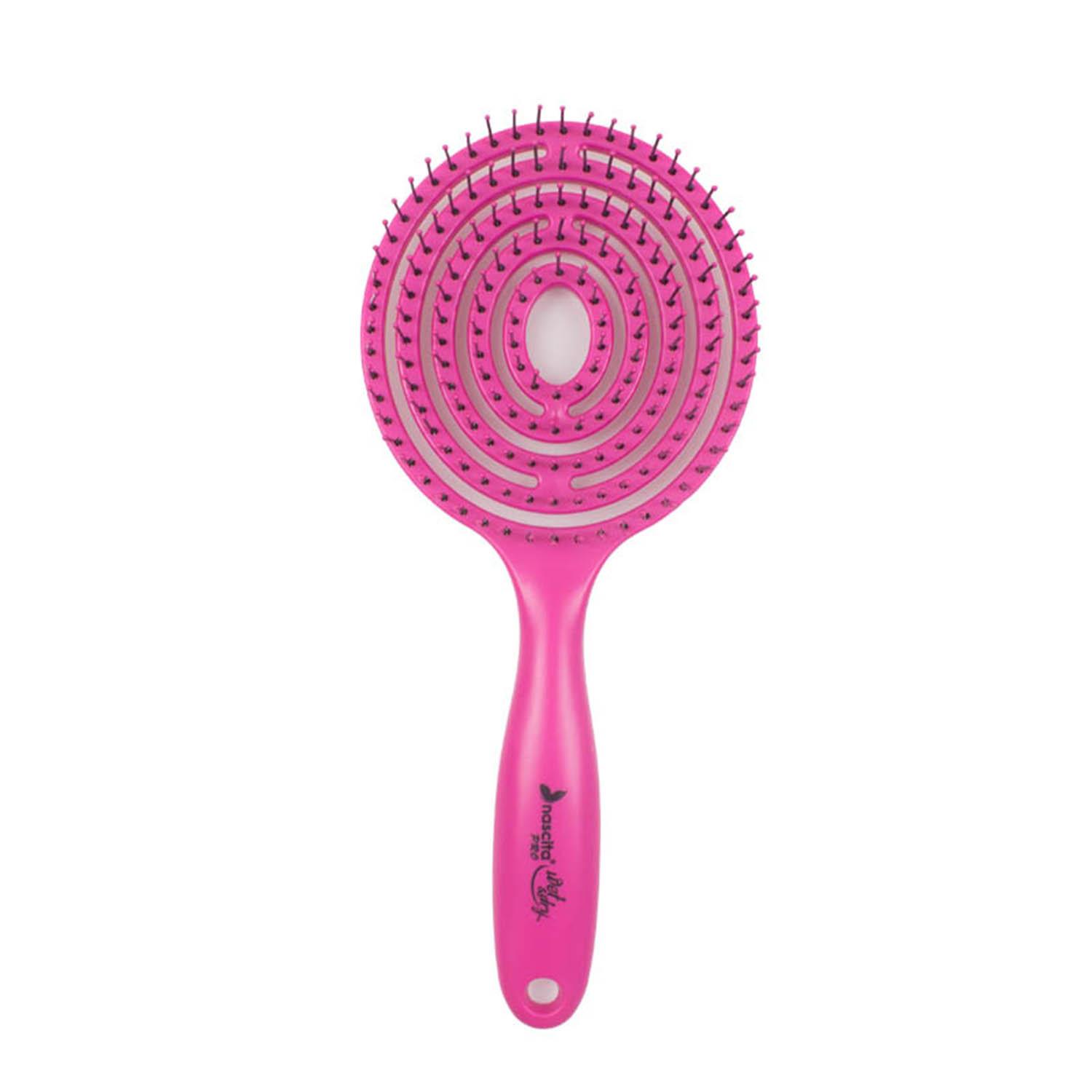 Nascita 3D Pro Lolly Haarbürste groß - rosa