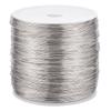 304 Stainless Steel Wire, Round, Stainless Steel Color, 26 Gauge, 0.4mm, About 820.21 Feet(250m)/Roll