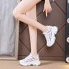 Woman Footwear Whit Mesh Breathable Shoes for Women High On Platform Designer Luxury 39 Stylish Original Comfortable and Elegant