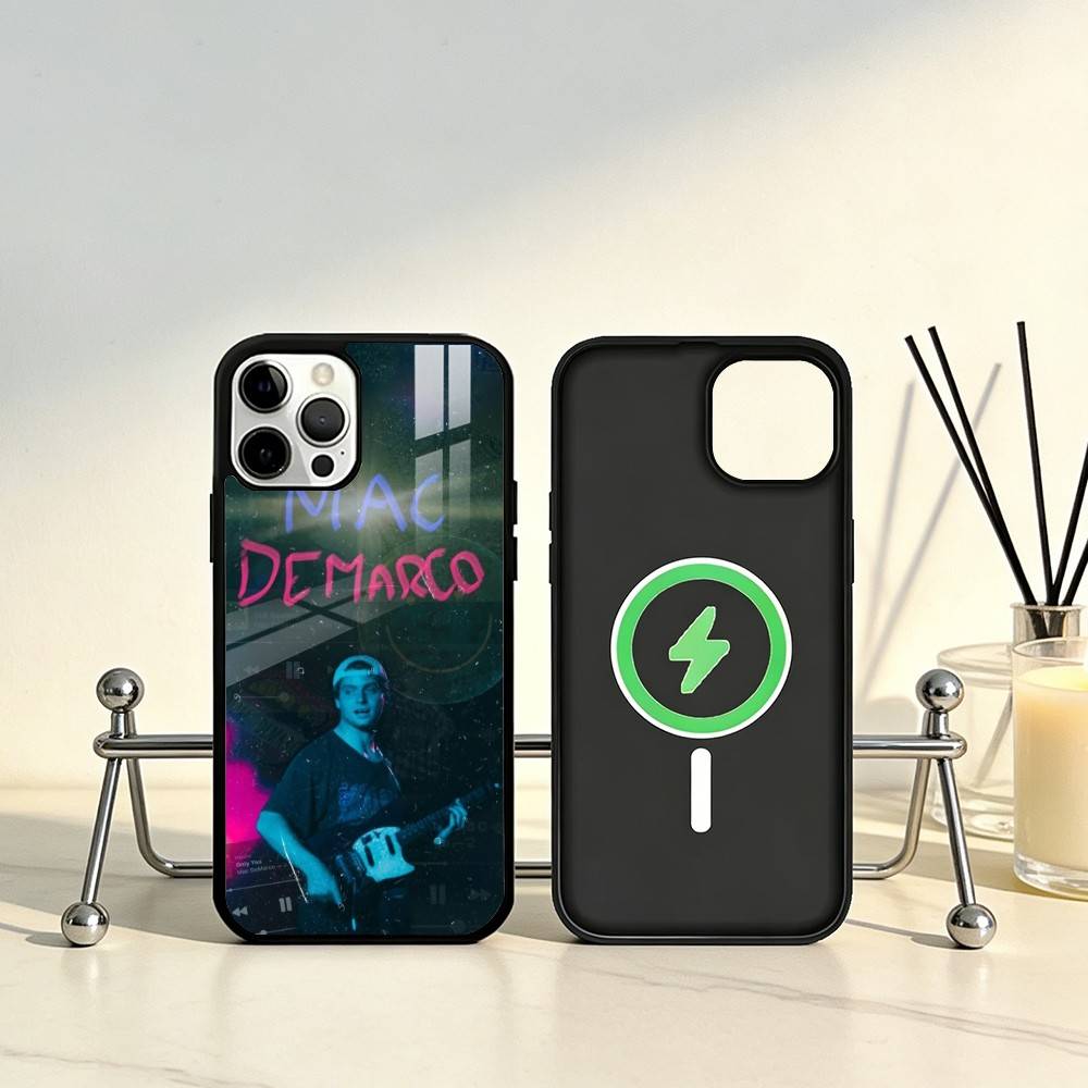 

Mac D-DeMarco Singer Phone Case For iPhone17,16,15,14,13,12,11 Plus,Pro Max Magnetic For Magsafe Wireless Charging iPhone11PRO