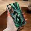 O-P-M-One-Punch -Man Clear Soft Silicone Phone Case for Samsung Galaxy A71, A70, A52, A51, A40, A30