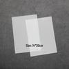 Colored Pencil DIY Sanding Heat Shrink Plastic Sheets - 14.5x20cm