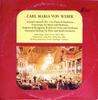 LP Record CARL MARIA VON WEBER  HAMBURGER SY  Grand Concerto No. 2 For Piano  Or TVS34488 Turnabout US Classical Used