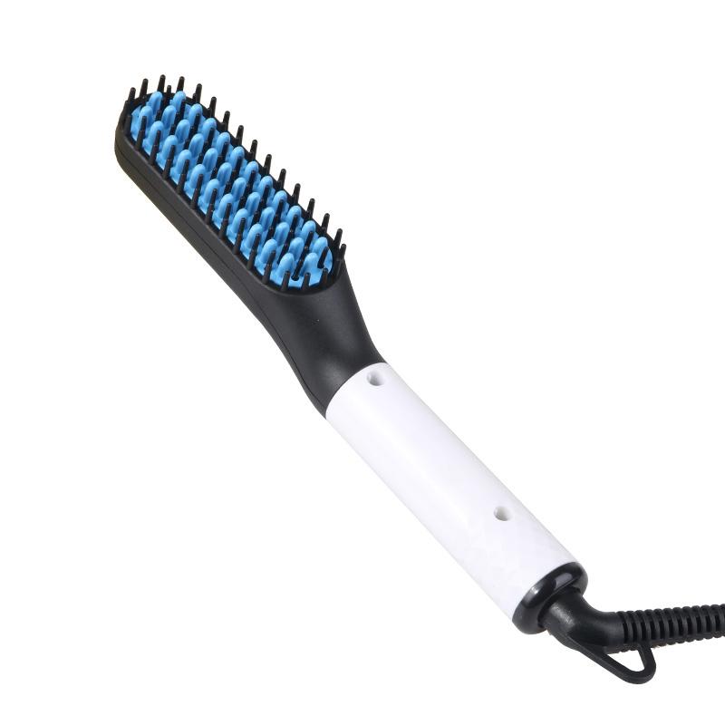 Men'S Electric Beard Straightener Portable And Fast Heating Men'S Electric Straight Hair Comb Salon Styling Tool