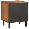 Nightstand Brown 40 x 33 x 46 cm Solid Mango Wood