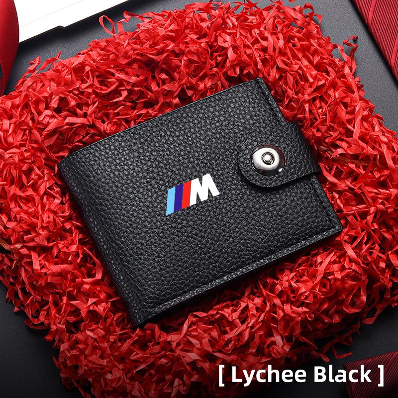 Heiß 2025 Leder Herren Geldbörse Geschenk Münz ID Bargeld Kreditkartenhalter Geldbörsen Für BMW M Performance 1 2 3 5 7 Serie X1X2X3X4X5X6 G20