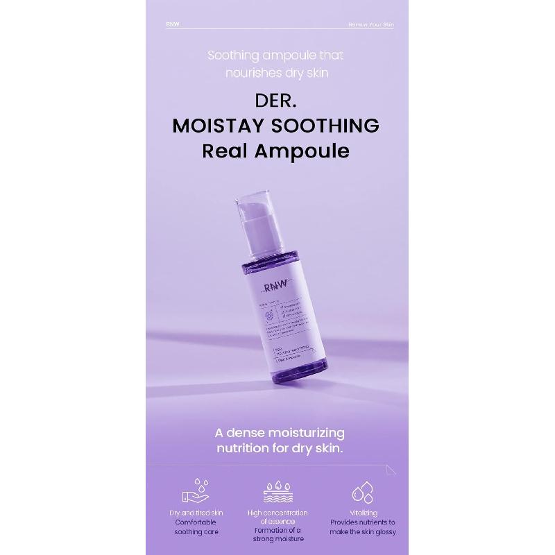 RNW Der Moistay Soothing Real Ampulle 50ml