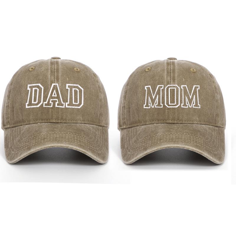 Cross-Border Embroidery Parent-Child Baseball Cap with Sun Protection