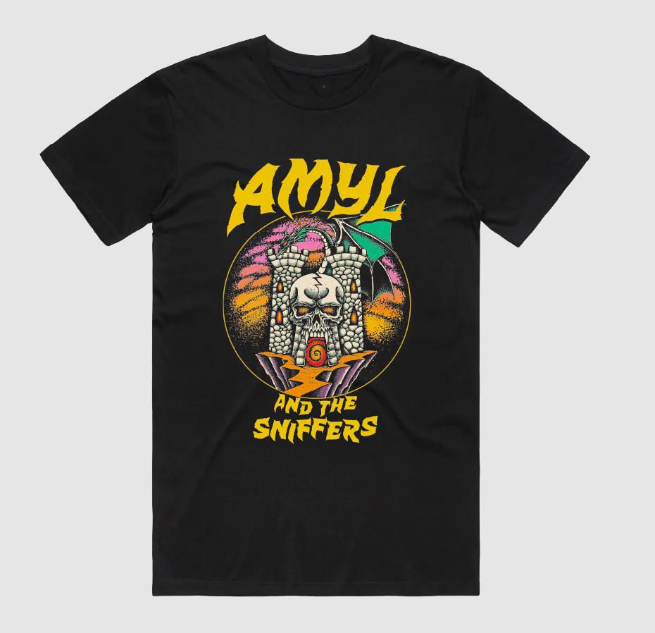 Rock Concert Amyl and The Sniffers T Shirt Full Size S-5XL RS185 S