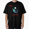 Narwhal Designed and Sold by BerthyEirls Vintage Washed Slightly Designer Clothes Soft Fashion Versatile Casual Breathable