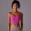 New Camisole Sports Bra With Beautiful Back, Nude And Tight Fitting Yoga Bra, Worn For Running And Fitness, Top For Women