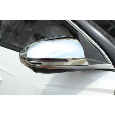 ABS Chrome Rearview Mirror Side Lid Cover Trim For  Hyundai Tucson 2pcs