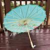 70cm Classical Oil Paper Umbrella Chinese Style Tassel Umbrella Silk Fabric Tassel Umbrella  Girls