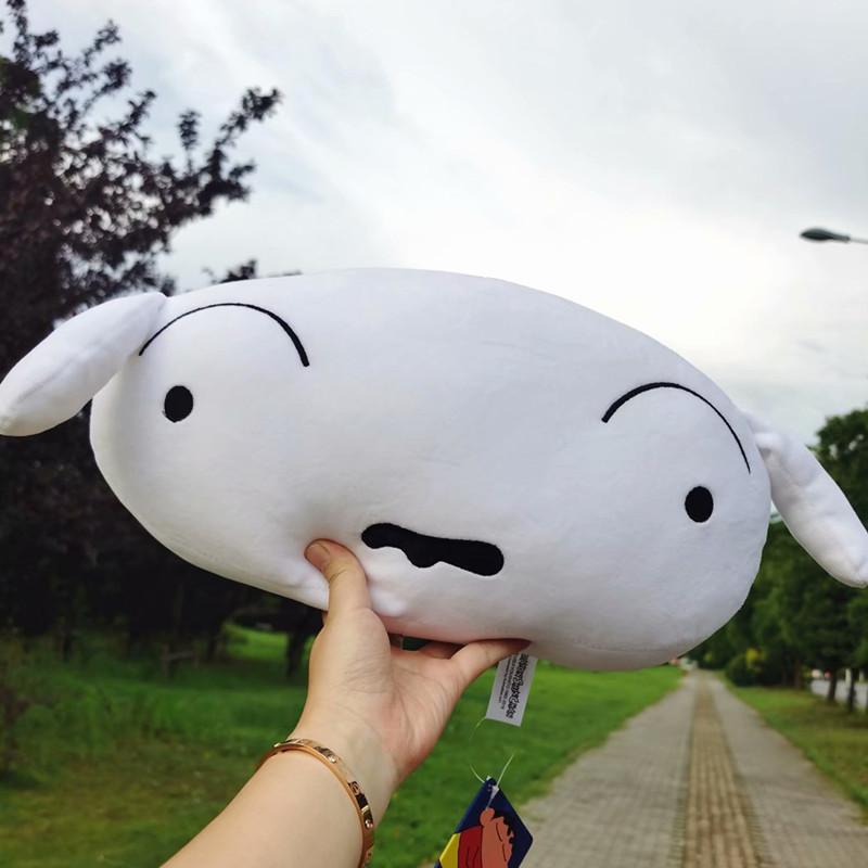 Plush Shinchan Crayon Car Pillow With Pp Cotton For Vehicle Interior Decor