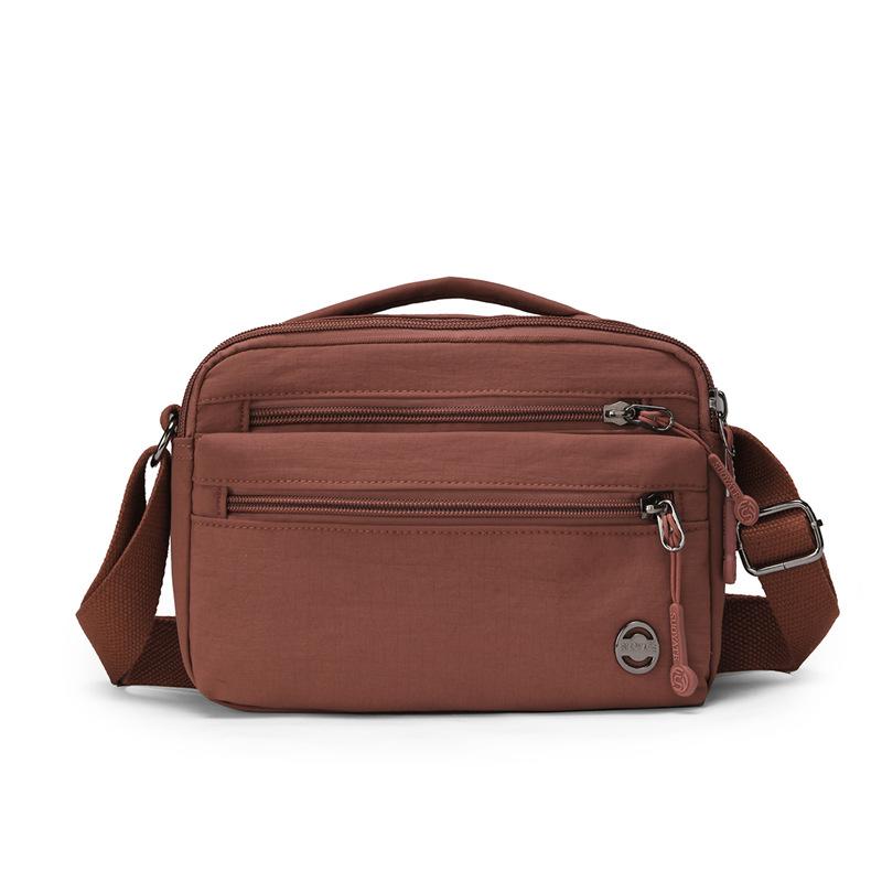 Нейлоновая маленькая сумка Легкая женская сумка Сумка через плечо Сумка для мамы красный