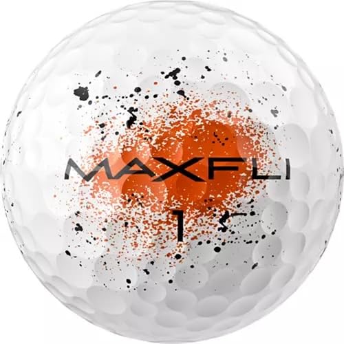 2025 Maxfli Straightfli Golf Balls, Graffiti, Straight, Rules-Conforming, Multicolor [Parallel Import]