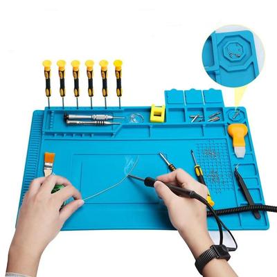 Silicone Heat Insulation Soldering Pad: Mobile & Computer Repair, Anti-static, Multi-functional, High Temp Resistant
