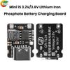1-10pcs Mini 1S 3.2V/3.6V LiFePO4 Battery Charging Board, 2.4A Fast Charger Module, Trickle/Constant Current Charging