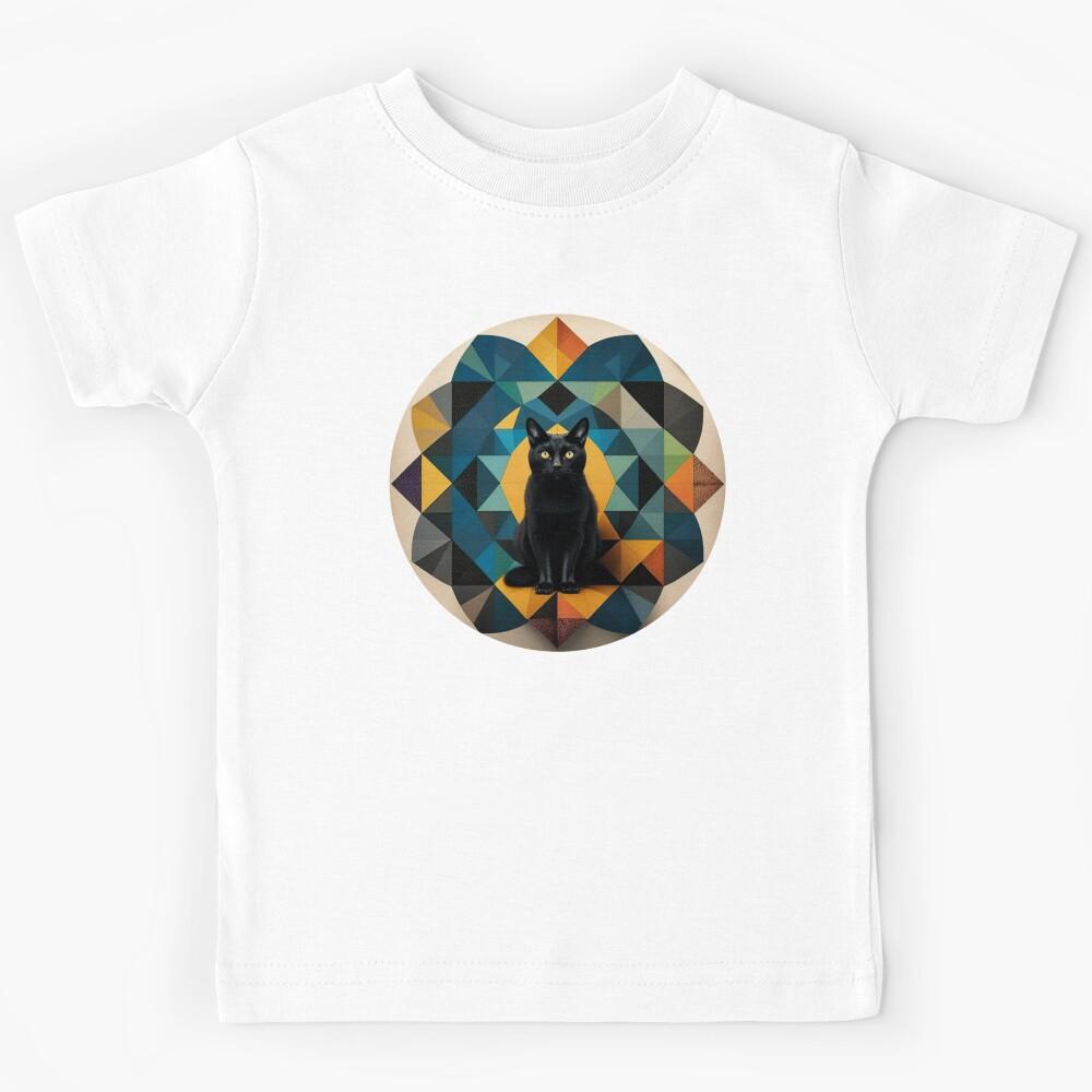 Cat Noir #2368 | Black Cat Kids T-Shirt 140
