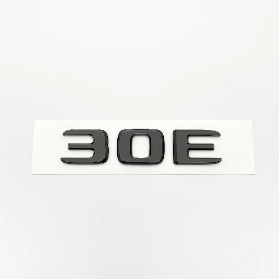 Glossy Black Letters B25 30E 900 850 800 700 ABS Emblem for Mercedes Benz Brabus E W212 W213 Car Trunk Badge Logo Sticker OG7