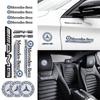 Hot 2025 For AMG W124 2025 GLC GLK Hot Hot 1set Car Badge Sticker Car Decoration Decal For Mercedes Benz W204 W124 W201 W202 W21