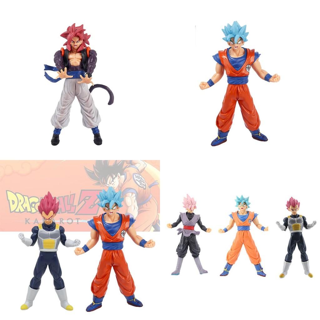 Dragon Ball Handheld Figures 18cm Pvc Material Cartoon Anime Style
