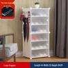 Foldable Multi-layer Shoe Rack: Vertical Wall-mounted Storage Cabinet for Students and Dorms