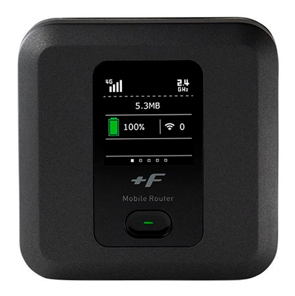 

Fuji Soft FS040W Dedicated Film Set Anshin Mobile Selection Super Shock Absorption Colorful Gloss Mobile Router SIM Free Terminal FS040WMB1 [Set] +F +