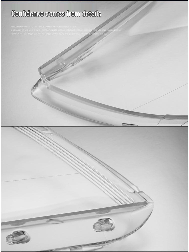 Compatible Transparent Headlight Covers for Tiguan Models 2009-2012