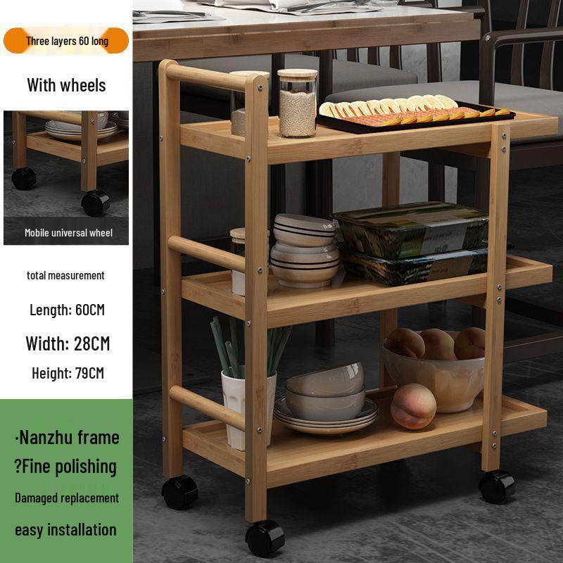 Danle Multi-Layer Wooden Storage Rack