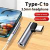 Headphone Audio Adapter Converter Type C To 3.5Mm Jack Elbow L-Type For Cellphone Android Huawei