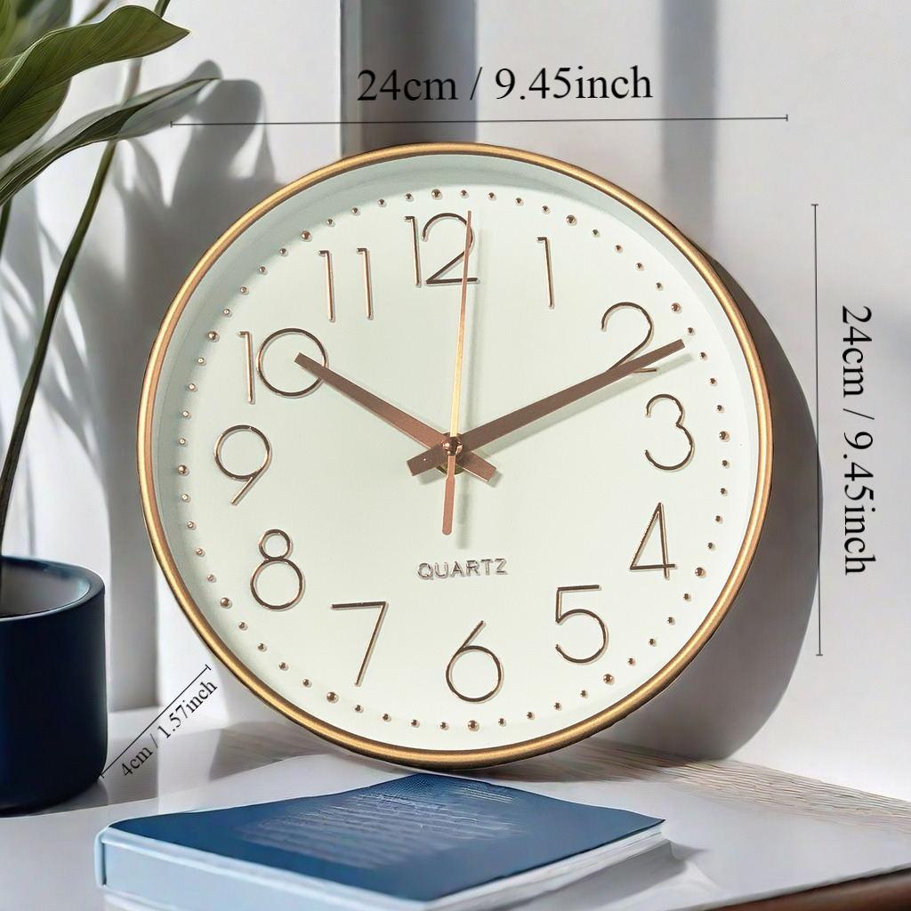 Modern Design Wall Clock Mute Does Not Tick for Kitchen Bedroom Home Decor Sending Friends